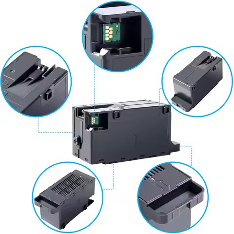 C9345 Maintenance Box It is equipped with a stable chip for Epson EcoTank Pro ET-5800 ET-5850 ET-588