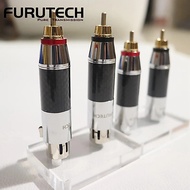 1pair Furutech HiFi Rhodium plated 3 pin XLR to RCA adapter RCA male to XLR male&female XLR Switch R