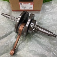 TOBAKI STANDARD CRANKSHAFT LAGENDA 115 SRL115 / LC135 4 SPEED 4S 55D / LC135 4-ES ORIGINAL CLUTCH / LC135 5S / EGO EGOS