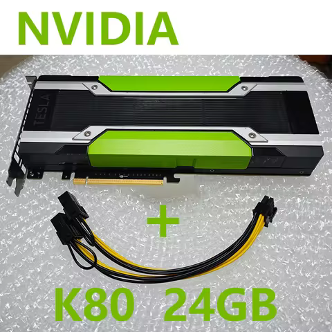 NVIDIA K80 24G GPU Accelerated AI Deep Learning Professional Computing Graphics Card K80 24GB