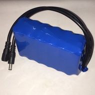 แบตเตอรี่ลิเธียม 24V 6A โพลิเมอร์ 18650 พร้อมแผงป้องกันวงจรแบตเตอรี่ลิเธียม BMS ในตัว 24v 6000mA แบต