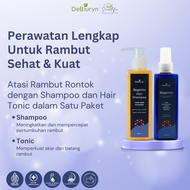 DeBiuryn Paket Perawatan Rambut Rontok Parah Regento Hair Growth Tonic Serum - Shampoo Anti Hair Los