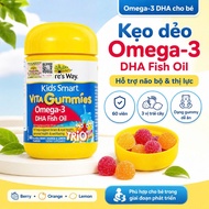 Nature's Way Kids Smart Vita Gummies Omega 3 DHA 60 Tablets - DHA Supplement Support for Children