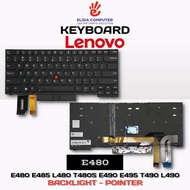 Keyboard Lenovo Thinkpad E480 L480 T480 Yoga T480s T490 Backlight .