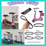 ESCOOTER BELT 5M-635-15/5M-600-15/ 5M-615-15/5M-535-15/3M-420-12/3M-390-12/3M-384-12 BLACK COLOR(REA