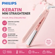 Philips HP8401/55 Keratin Mini Hair Straightener, 210°C Fast Heat Up In 60 Seconds Compact Portable 