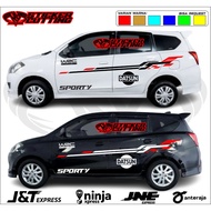 DATSUN GO CAR STICKERS DATSUN GO CAR STRIPE LIST STICKERS