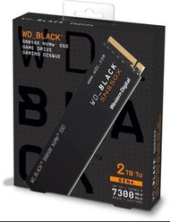 全新 WD_BLACK SN850X 2TB NVMe Gen4 SSD