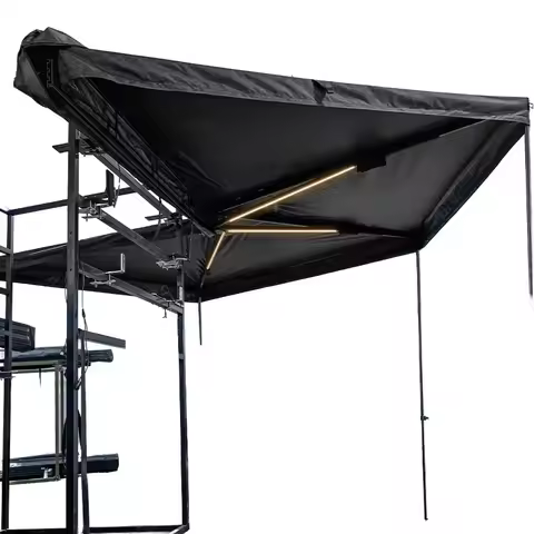 270 Degree Oxford Awning for Truck Camper | Camping Side Wall Tent for 4X4 Car | Four-season Foldabl