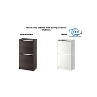 BISSA Shoe cabinet with 2 compartments Size:49x93cm IKEA
