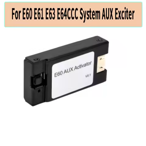 BMW Auxiliary Adapter Car Radio Activator for E60 E61 E63 E64 CCC 2003-2010 Model Years