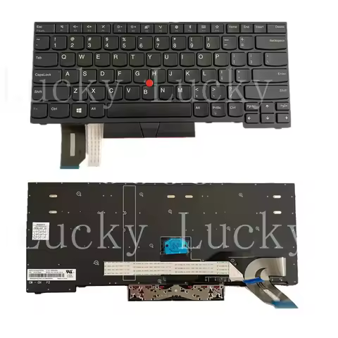 f 01YP240 FOR Lenovo Thinkpad E480 E485 L480 L380 Yoga US English Keyboard