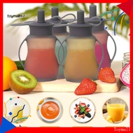 [TM] Food Storage Container with Handles Food Grade Food Containers Reusable Silicone Food Pouches w