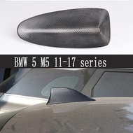 For BMW 5 M5 Series F10 F18 Dry Carbon Fiber Shark Fin Antenna Cover Roof signal cover Car Accessori