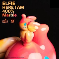 UNBOX ELFIE 400% & 100% Marble