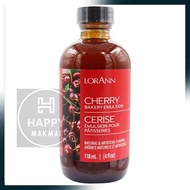 LORANN Cherry Emulsion 4 Oz. กลิ่นเชอรี่ (118 ml)  จำนวน 1 ขวด