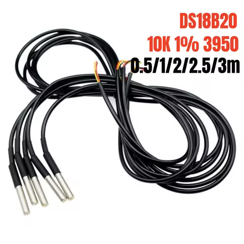 Thermistor Waterproof Temperature Controller Sensor Probe W1209 STC-1000 W3001 Thermostat 0.5m/1m/2m