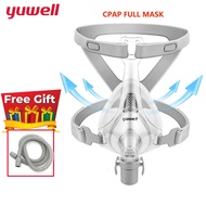 Yuwell YF-01 Cpap Masks Cpap Full Mask Sleep Apnea Mouth And Full Mask With Headgear For Cpap Bipap 