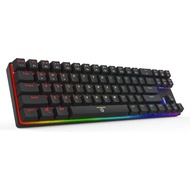 DREVO Calibur 60% Mechanical Gaming Keyboard RGB Backlit Wireless Bluetooth 4.0 and USB Wired 71-Key Compact TKL