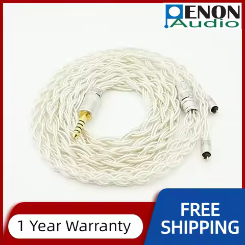 Penon ASOS +X 12 Shares Alloy Copper Silver-plated & OCC Silver-plated Mixed 2Pin 0.78mm 4.4mm HD800