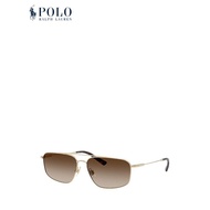 Polo Ralph Lauren Women Polo Rectangle Aviator Sunglasses