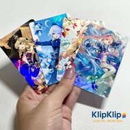 Hoyoverse Genshin Impact 9pcs Premium Hologram Game Photocard Set 55 x 84 mm - KK - A3D