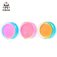 KUBOOZ 2Pcs Shining Reflective Film Acrylic Ear Tunnels Plugs Stretchers Gauges Expander Ears Body P