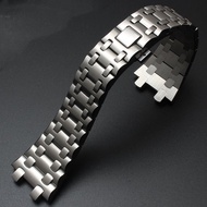 Anti-Rust Double Press Buckle Watch Strap for Ap Royal Oak 28mm 26mm 21mm Stainless Steel 15703 1571