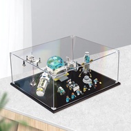 [Transparent Display Box] Suitable for Lego 60350 Moon Research Base Acrylic Display Box Transparent