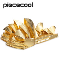 new Piececool 3D Puzzle Metal Sydney Opera House DIY Toys Model Building Kits Jigsaw for Adult