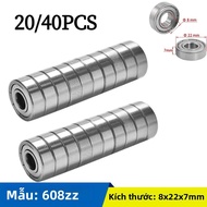 10 Chiếc Bi 625ZZ 5X16X5 Mm Thép Carbon Cho Xe Tay Ga 607 623 626 688 685 687 608-Gói 10