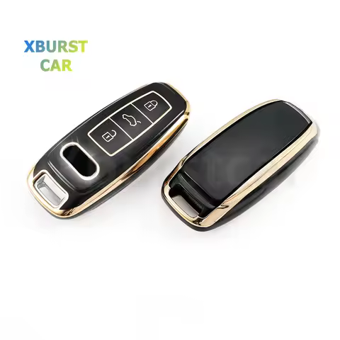 TPU Auto Fob Shell Holder Car Remote Key Case Cover For Audi Q8 RSQ8 A6 C8 S6 RS6 A7 S7 RS7 A3 8Y A8