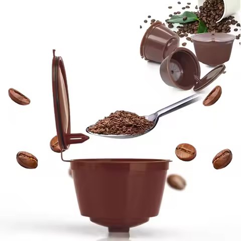 1pcs 200 Times Refillable Dolce Gusto Coffee Capsule Nescafe Dolce Gusto Reusable Capsule Gusto Caps