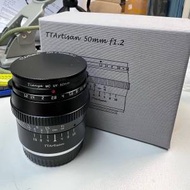 全新 銘匠 TTartisan 50mm F1.2 1.2 50.2 X Mount Fujifilm 富士 鏡頭 Fuji Len