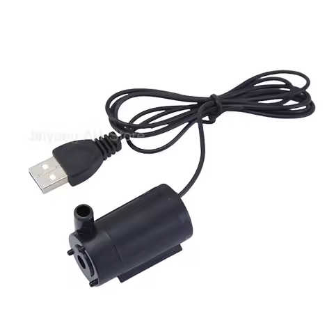 DC USB 5V Mini Low Voltage Small Water Pump Ultra-quiet Micro Submersible for Hydroponic Fish Tank A