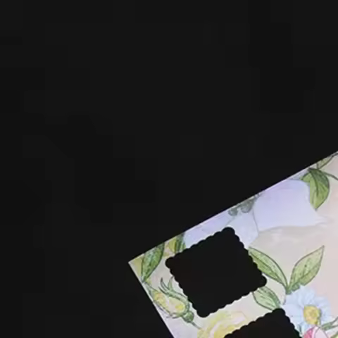 NEW Stamp Border Stamp Shape Craft Punch Embossing Machine Round / Square Hole Punch Toothed Puncher