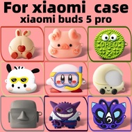 For xiaomi Buds 5 Pro Shockproof Headphone Case Cover xiaomi Buds 5 pro Shockproof Silicone Cover Sh