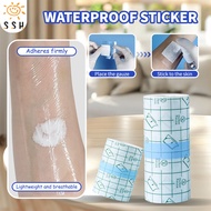 Multiple Sizes Waterproof Breathable PU Medical Tape Transparent Wound Dressing Fixation Tape