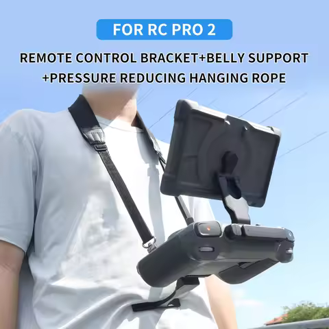 For DJI RC Pro 2 Remote Contorl Mount Belly Support Pressure Reduce Neck Strap Set For DJI Mavic 4 P