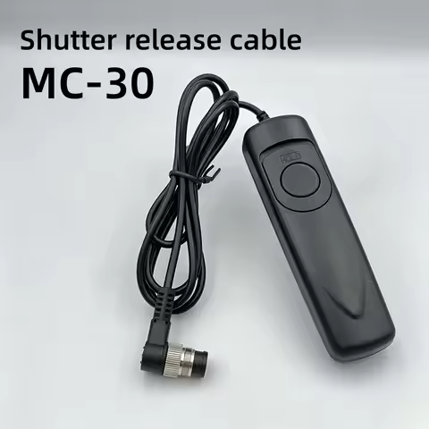 MC-30 Remote Shutter Release Control Cable MC30 for Nikon Z9 Z8 D850 D810 D700 D800 D800E D500 D300