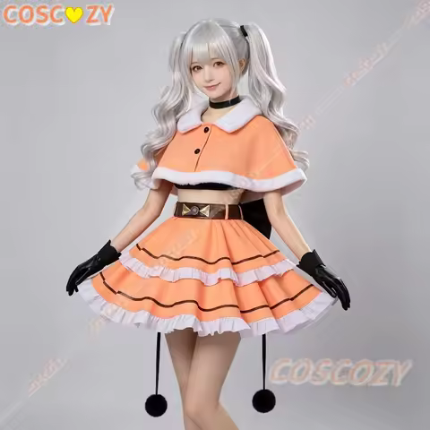 Nagisa Momoe Cosplay Costume Fantastic Full Set Anime Magi of Puella Disfraz Roleplay Outfit Dress U