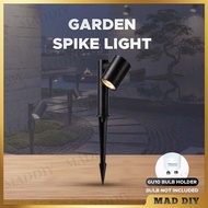 GARDEN SPIKE LIGHT IP65 GU10 HOLDER OUTDOOR SPIKE LIGHT GARDEN LIGHT