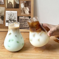Bubble Glass ins Cafe Coffee Cup Water Cup Iced Latte American Coffee Cup Drink Juice Cup