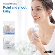 NEW Usmile C10 Portable Dental Flosser | ComfyStream | 95 Days Batter Life | 4 Modes | IPX7 Waterpro
