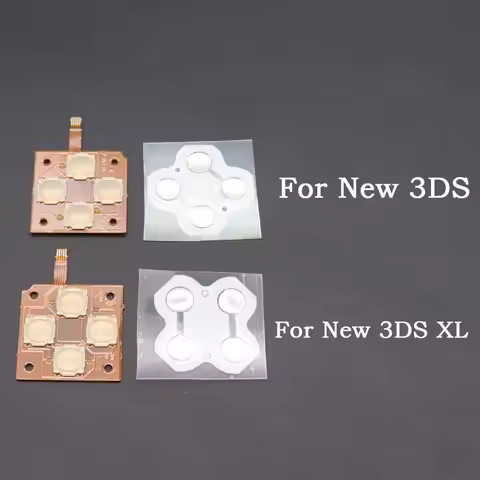 Cross Key ABXY Button PCB Board Sticker For 3DS XL New 3DS XLController D-Pad Dome Snap PCB Board Bu