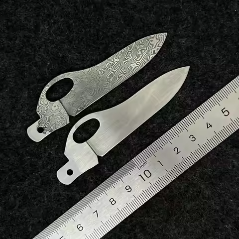 For Victorinox SAK Handmade Damascus Steel or VG10 Steel Replacement Blade 93mm Swiss Army Knife DIY