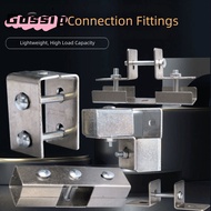 GOSSIP Square Tube Connector, solderless galvanizing Pipe Fixed Joint,  Fixed Pipe Clamp 40*40mm car