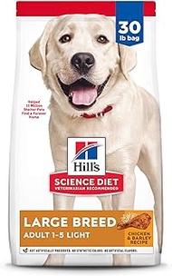 Hill's Science Diet Adult Light Chicken Meal &amp; Barley Large Breed Dry Dog Food, 30 lbs.