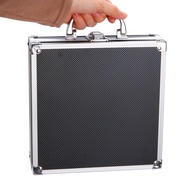 Portable Aluminium Alloy Handheld Box Tool Storage Suitcase Flight Case Organizer Sponge For Travel Luggage Tool Holder