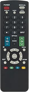 GB244WJSA Replaced Remote Control fit for Sharp RRMCGB244WJSA TV Remote Control,Comapatible Models:P